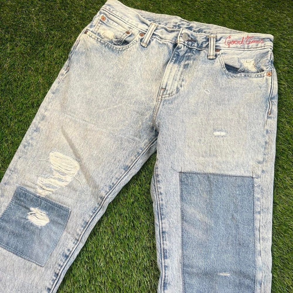 Levi's 511 32x29 Rare Special Edition Good Times Distressed Limited Edition